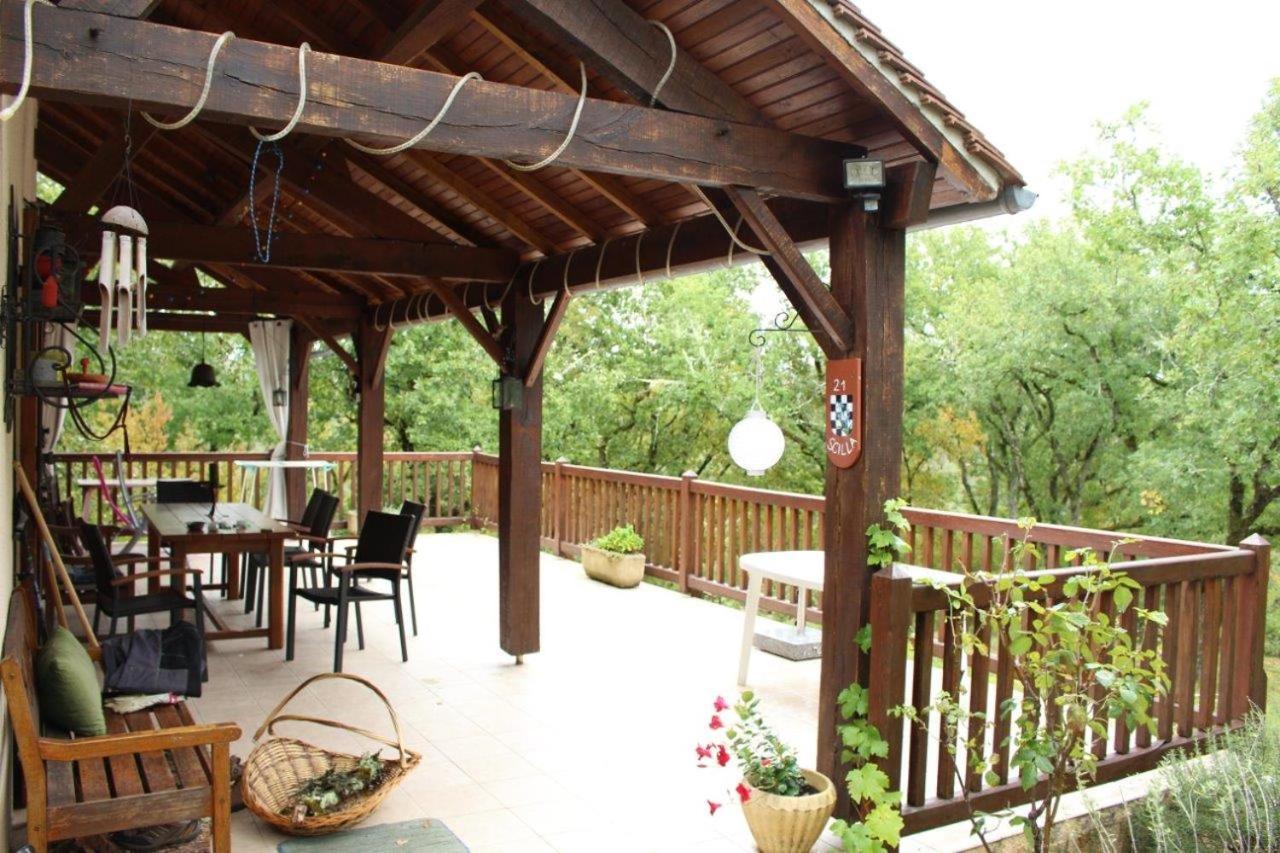 Вілла Domaine De Gayfie Salvagnac-Cajarc Екстер'єр фото